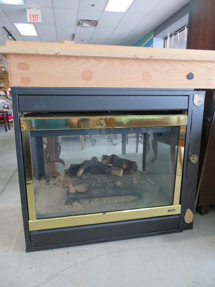 Lennox 3 Sided Peninsula Gas Fireplace