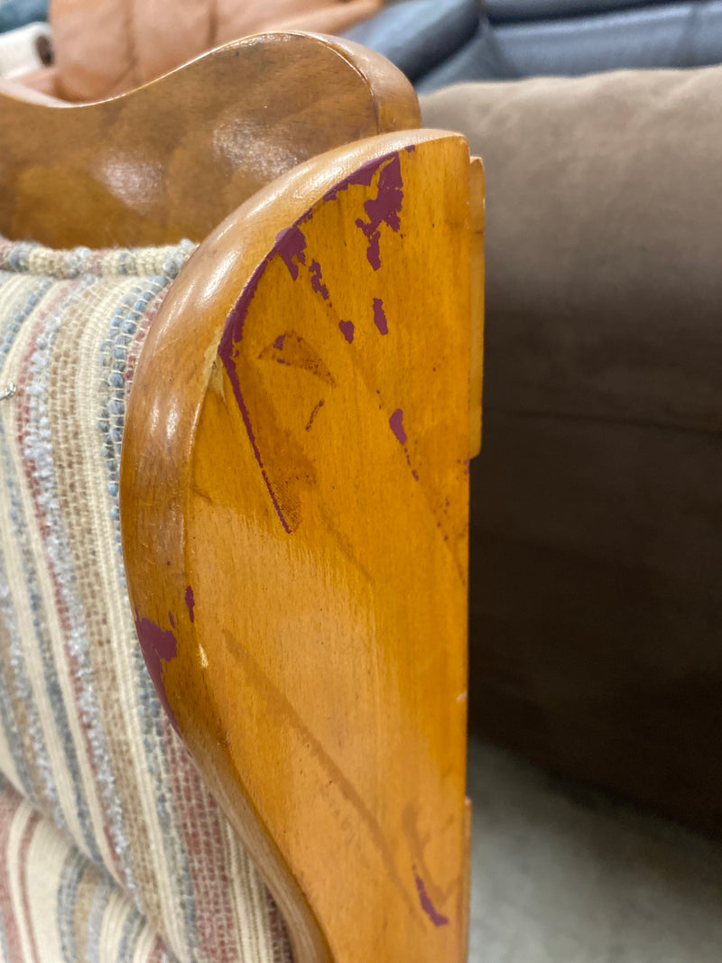 Wood Rocking Chair With Cushions