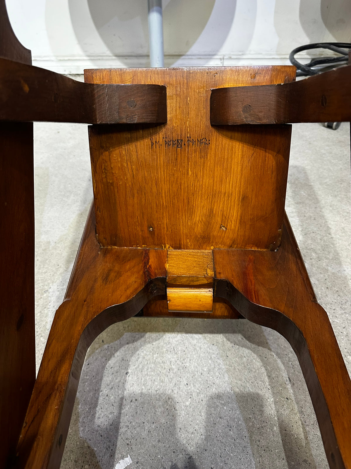 Small Unique Wooden Rocking Chair