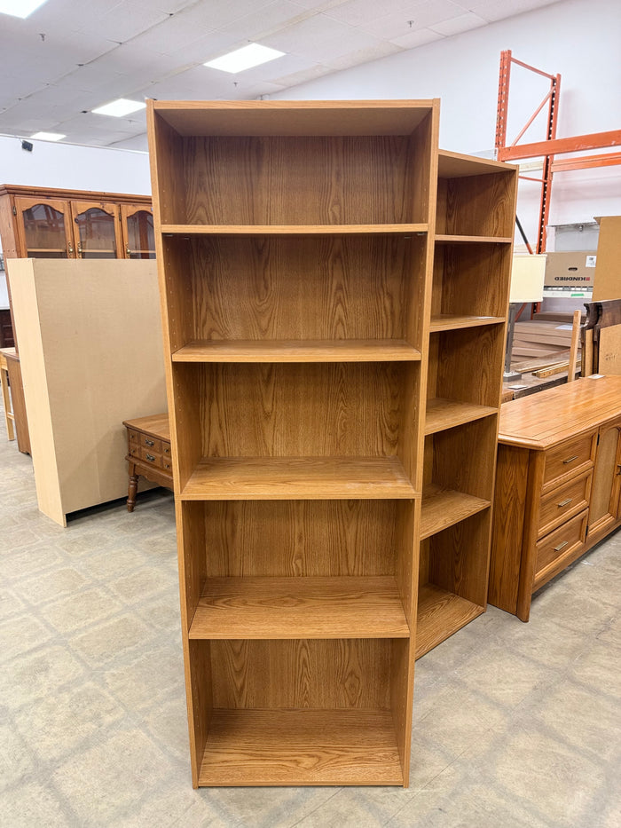 Light Wooden Bookshelf Unit