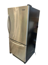 KitchenAid freestanding, 22 cu. ft. bottom-freezer stainless steel right-hand door Refrigerator