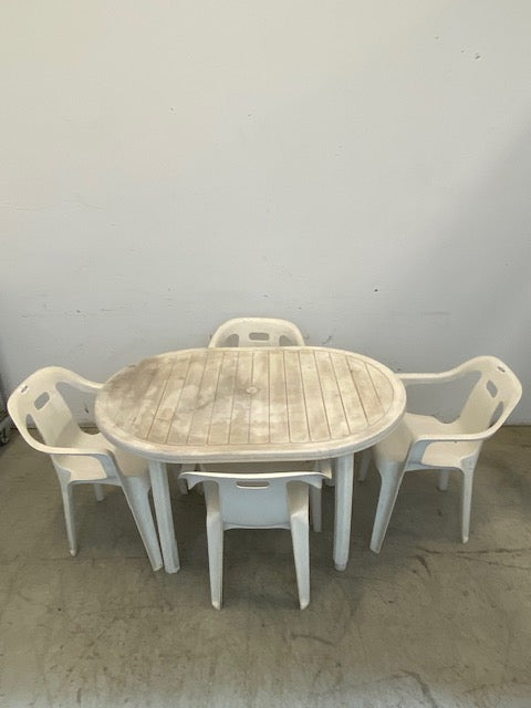 Four Chair Patio Set