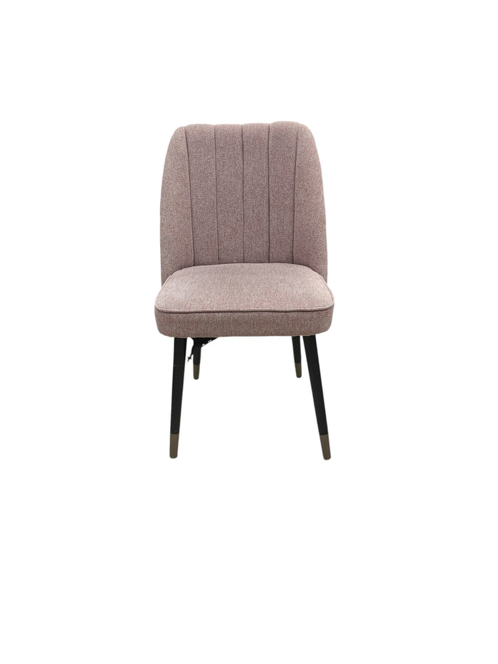 Pink Upholstered Accent Chair