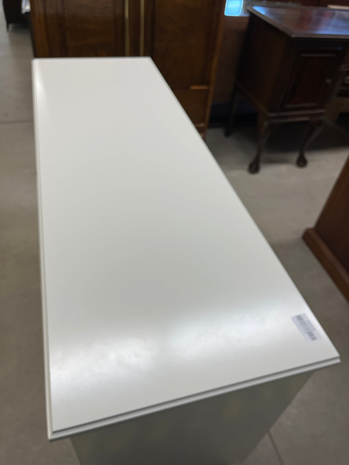58"W White Sideboard
