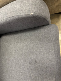 Grey 3-Seater Reclining Sofa