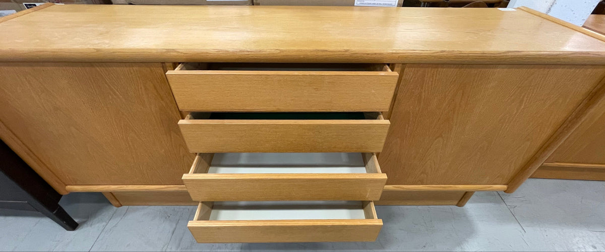 3-section Wood Entertainment Unit
