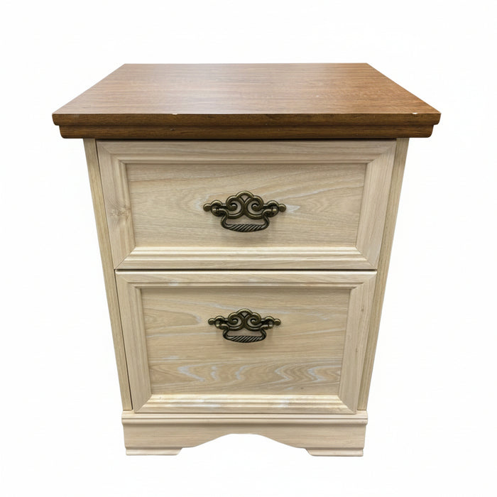 Light Wood Nightstand