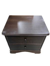 Medium Dark Brown Nightstand