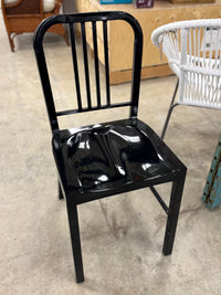Black Kipling Gunmetal Chair
