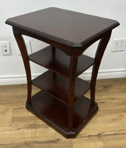 Accent Display/Side Table with Shelves