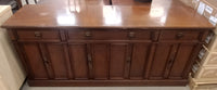 Henredon Dark Brown Wood Sideboard