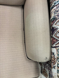 Tan Upholstered Club Chair