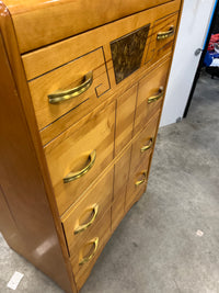28"W 4 Drawer Inlaid Dresser