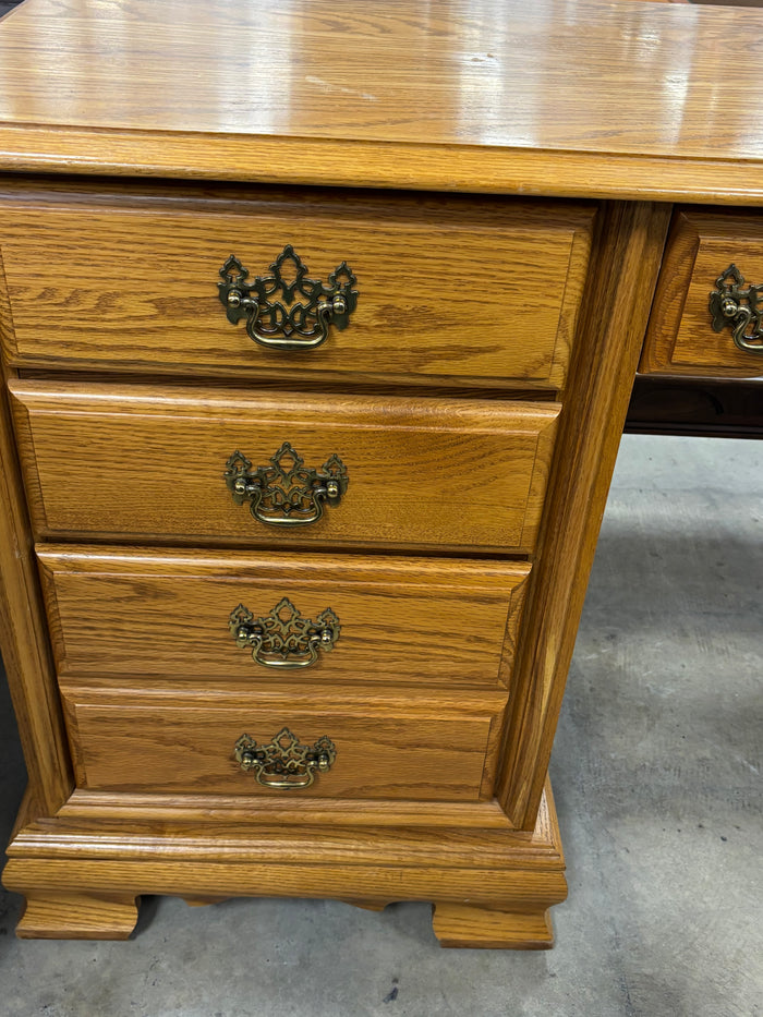 Oak Wood Writing Desk