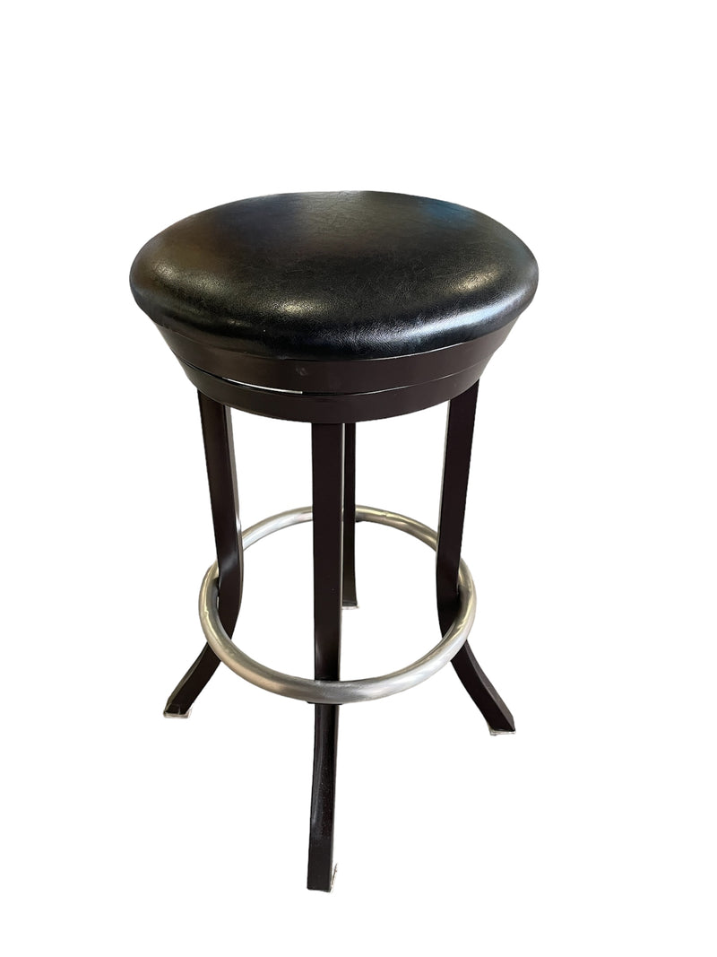 Faux Leather Barstool