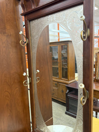 Vintage Inspired Vertical Hall Tree Stand