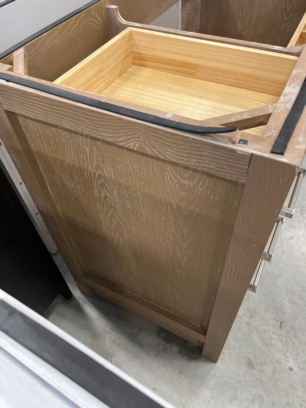 60"W Wood Ikou Bathroom Vanity Cabinet