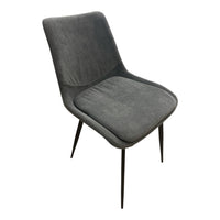 Gray Velvet Dining Chairs (Set of 4)