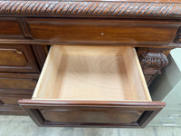 Large Reddish Brown Sideboard Buffet