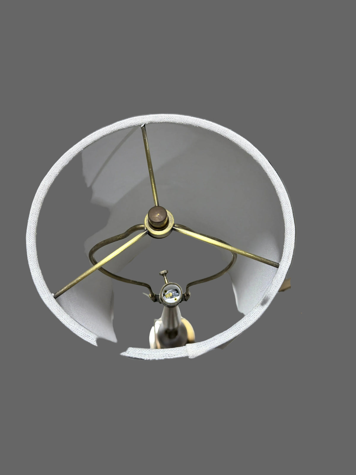 Uttermost Minette Marble & Brass Table Lamp