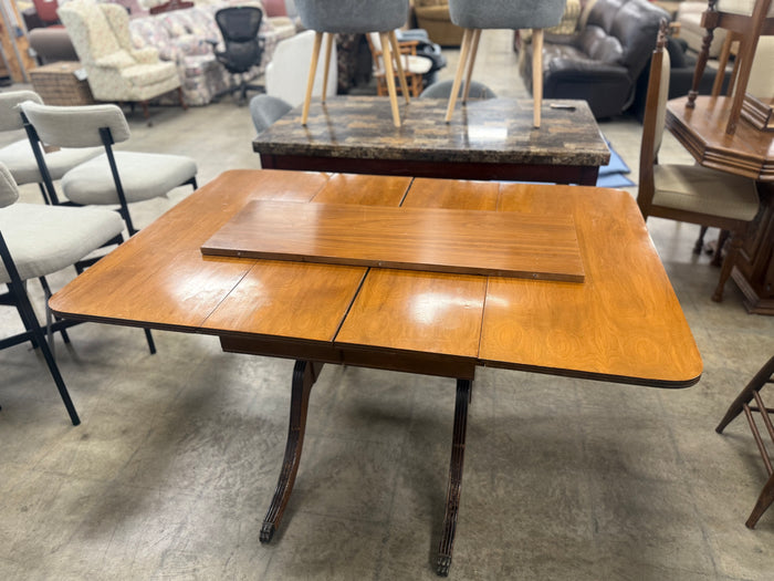 Light Caramel Brown Dining Table