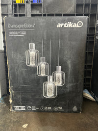 Artika Champagne Globe 4-light