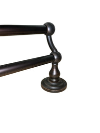 Taymor Brentwood 24" Double Towel Bar in Aged Bronze
