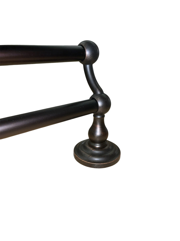 Taymor Brentwood 24" Double Towel Bar in Aged Bronze