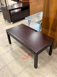Small Reddish Brown Coffee Table