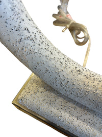 Textured Circular Table Lamps (Set of 2)