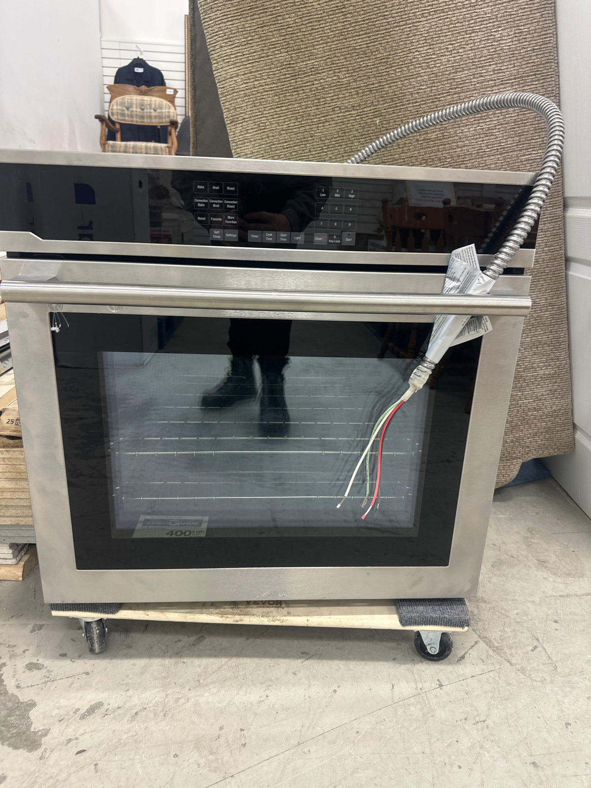 Vaskarbo Stainless Steel Wall Oven.