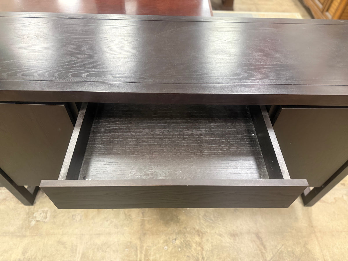 Black Modern Wooden Dresser