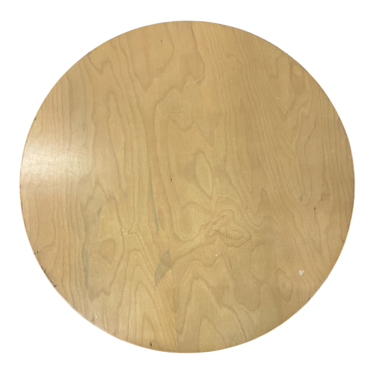 Pine Round Accent Table