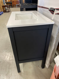 30"W x 19"D Vistara Freestanding Black Bathroom Vanity