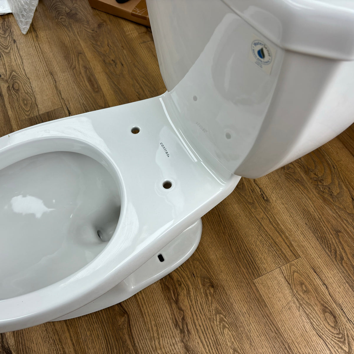 CATO 2-Piece High Efficiency Elongated Toilet, Regular Height 5730BEVU