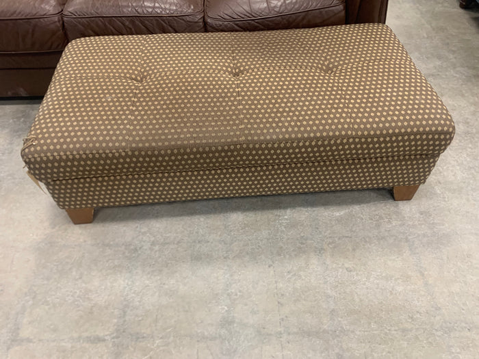 Dot Pattern Storage Ottoman