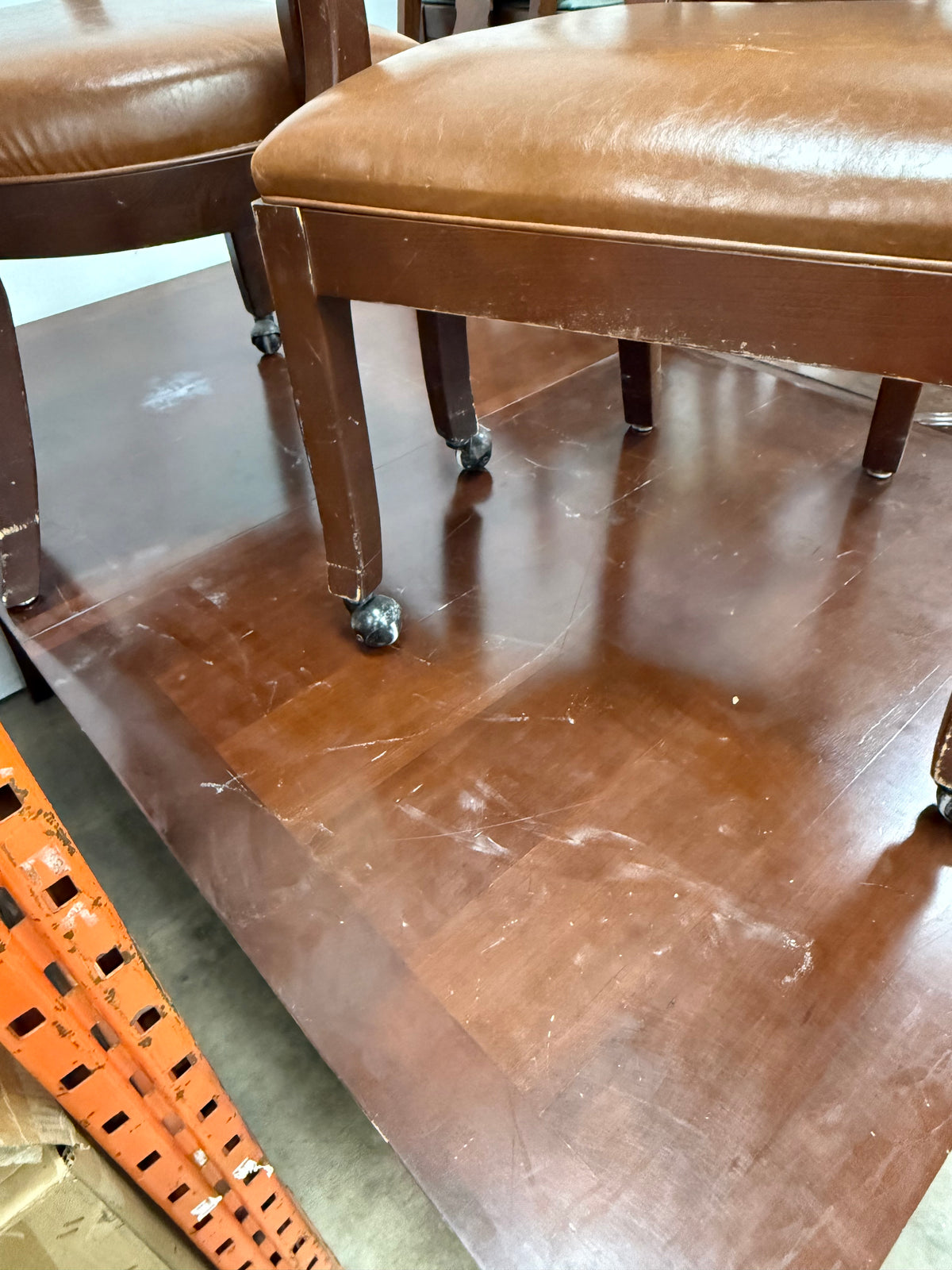 Mahogany Brown Dining Set