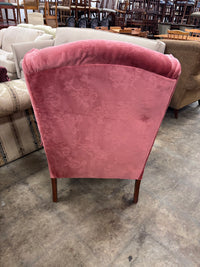 Queen Anne Style Wingback Chair