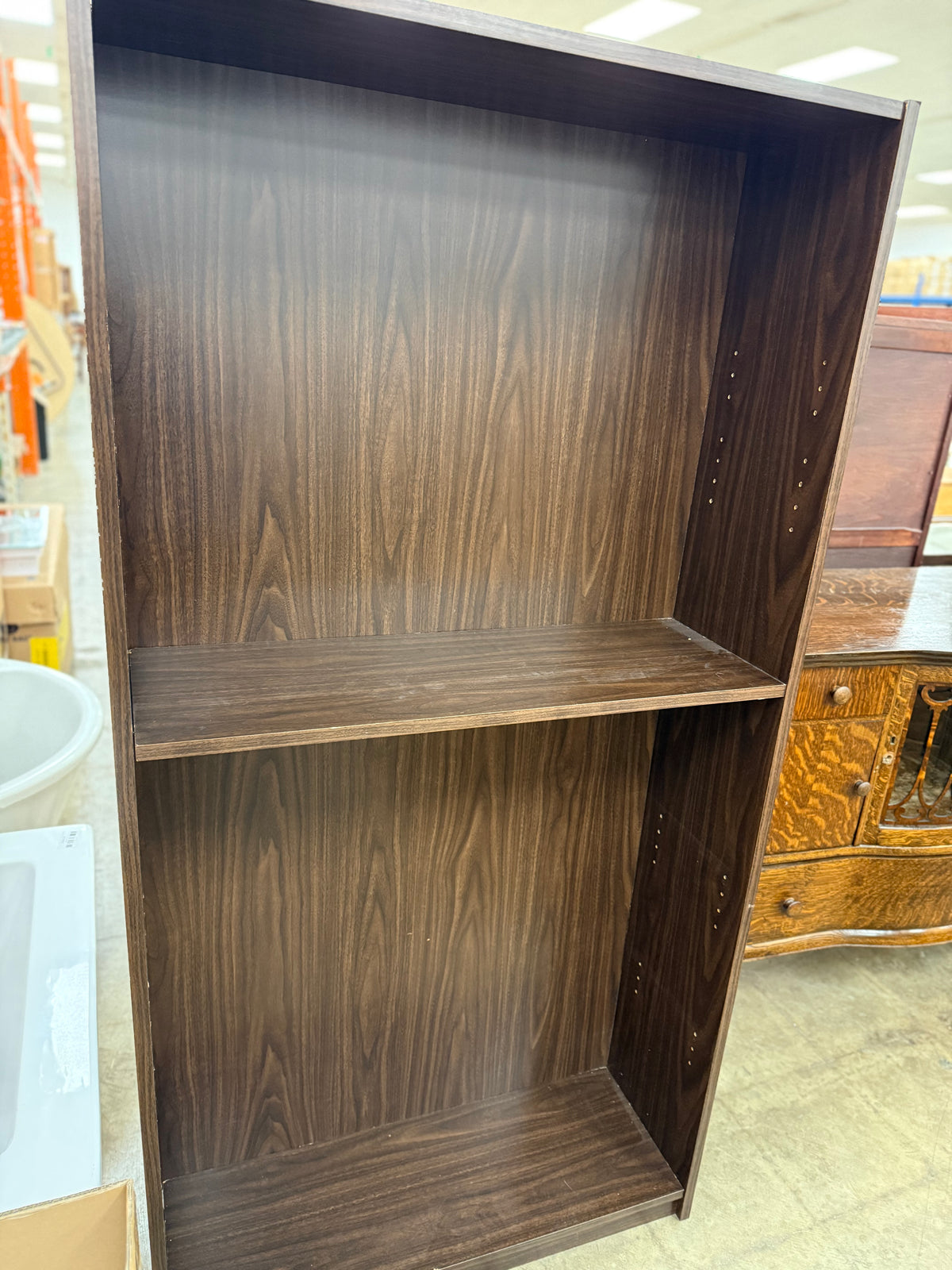 Chocolate Brown Bookshelf