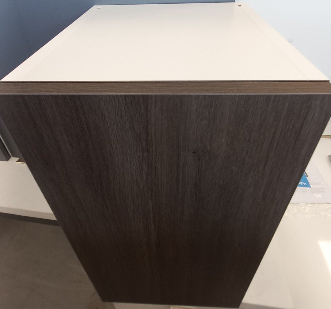 Dark Brown 12 Inch Wide x 22.5 Inch High Upper Cabinet
