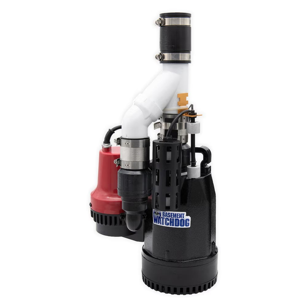 1/3-HP Submersible Combination Sump Pump System