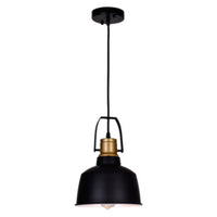 1-Light Elisa Mini Pendant - Black