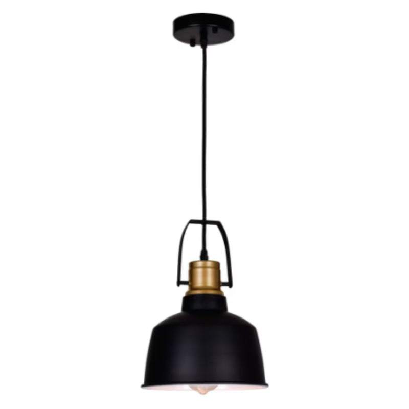 1-Light Elisa Mini Pendant - Black