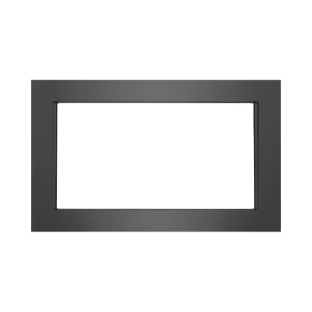 30" Gallery Microwave Trim Kit in Dark Stainless-Steel