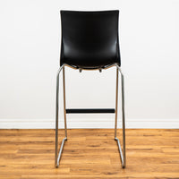 Barstool - Black W 17" x H 30 1/4" x D 16 3/8"