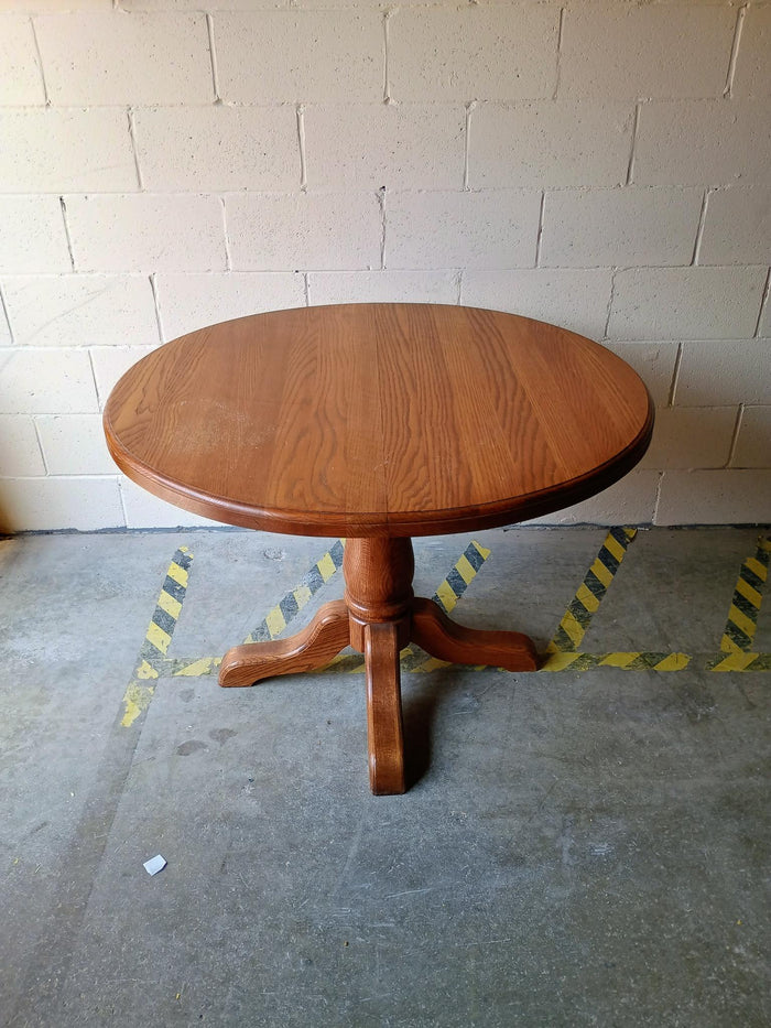 Round Solid Wood Dining Table