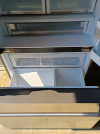 GE French Door Fridge with Bottom Freezer