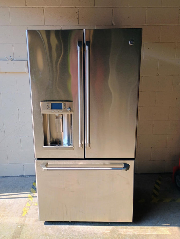 GE French Door Fridge with Bottom Freezer