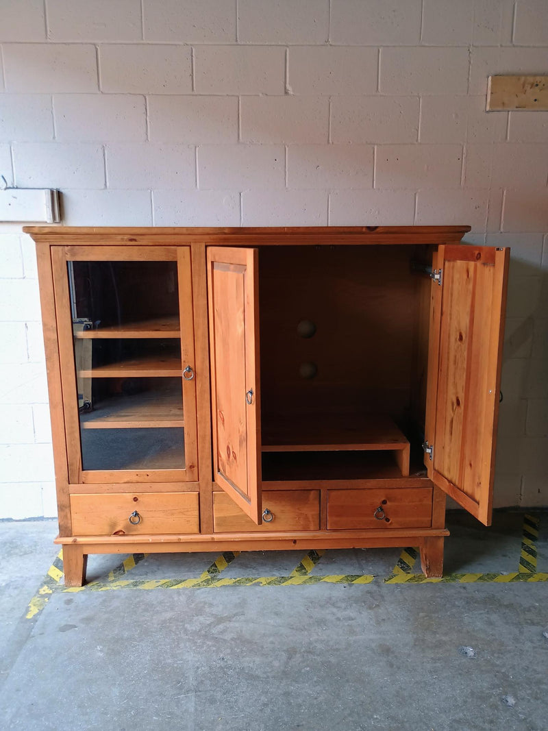 Solid Pine Entertainment Unit