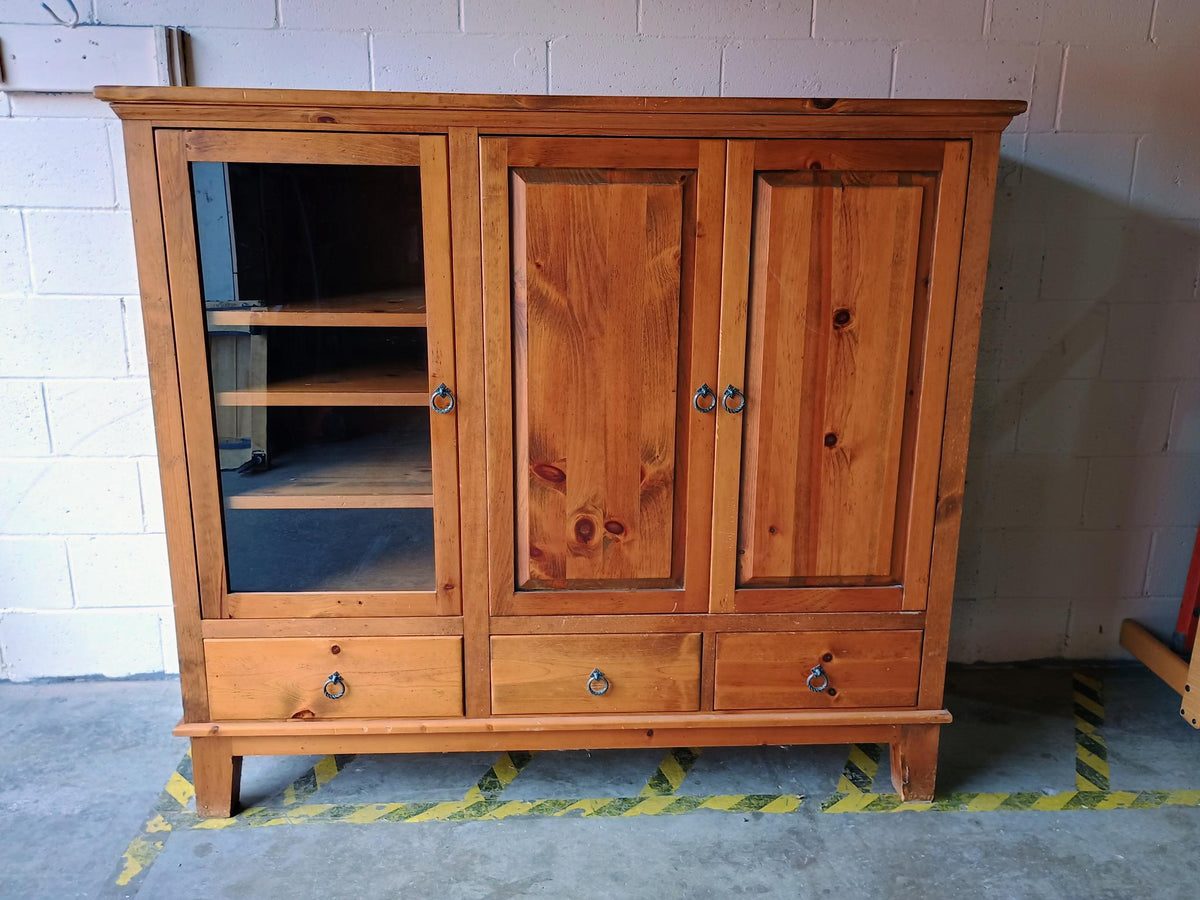 Solid Pine Entertainment Unit